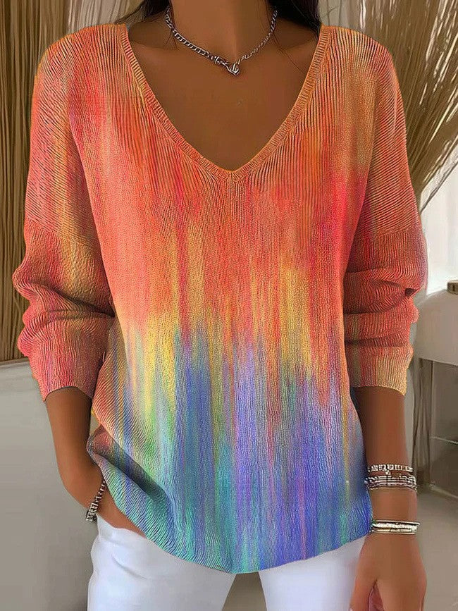 SOPHIE | Pullover mit V-Ausschnitt