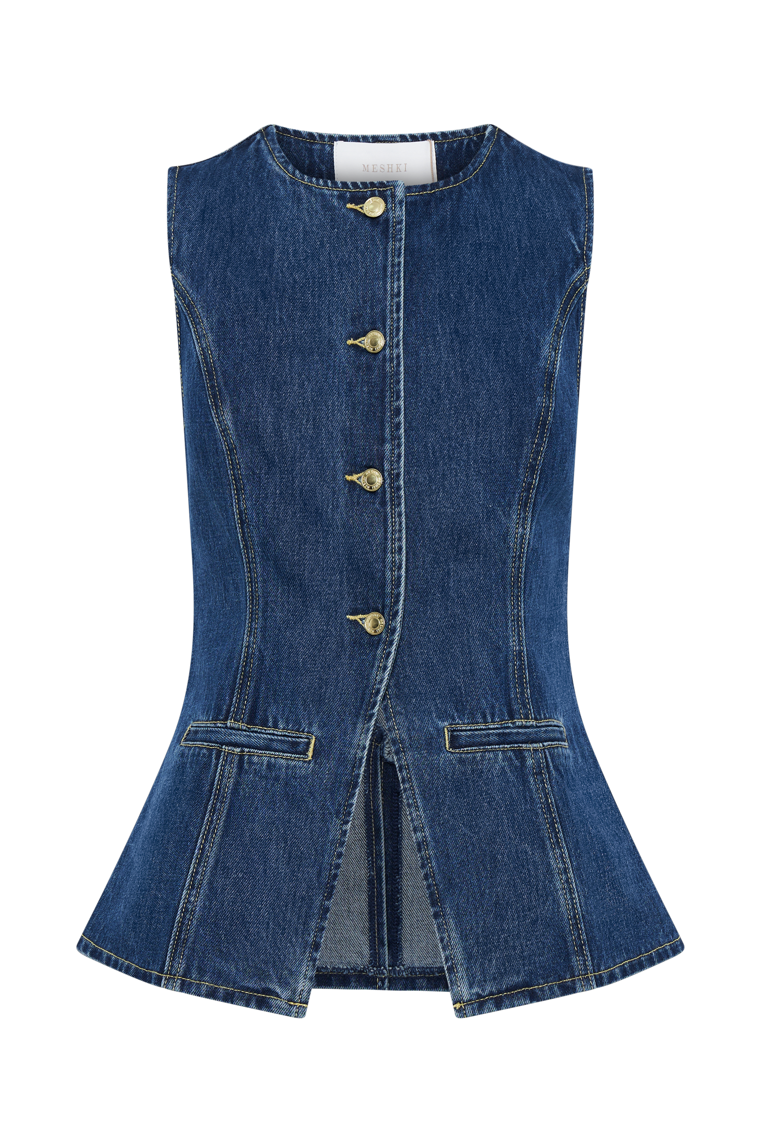 Weber™ | Trendiges Jeans-Set mit Knopf
