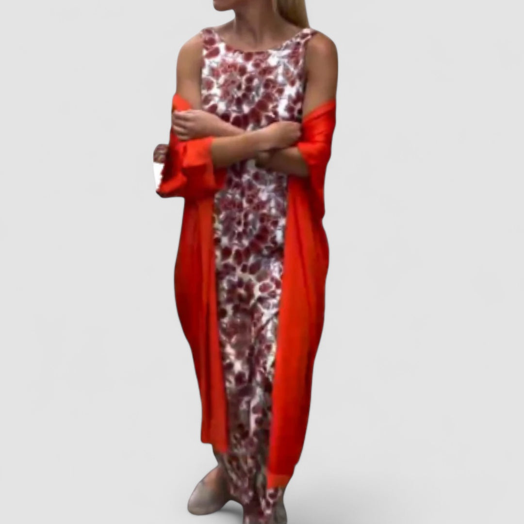 Weber™ | Melanie - Elegantes Kleid mit Unterkleid
