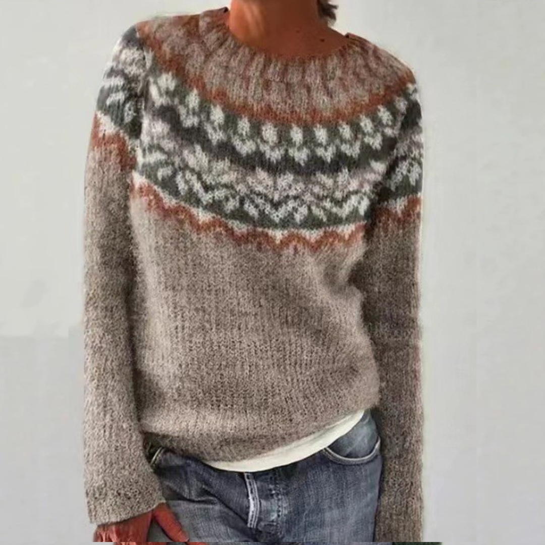 Weber™ | Chloe - Gemütlicher Retro-Pullover
