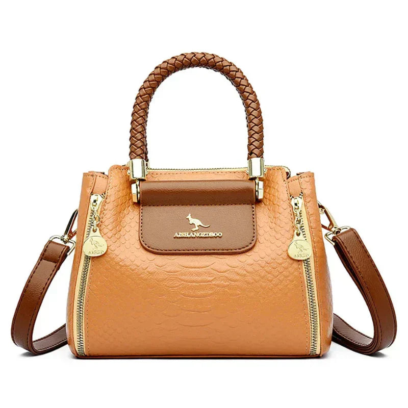 Weber™ | Luxus-Handtasche aus veganem Leder