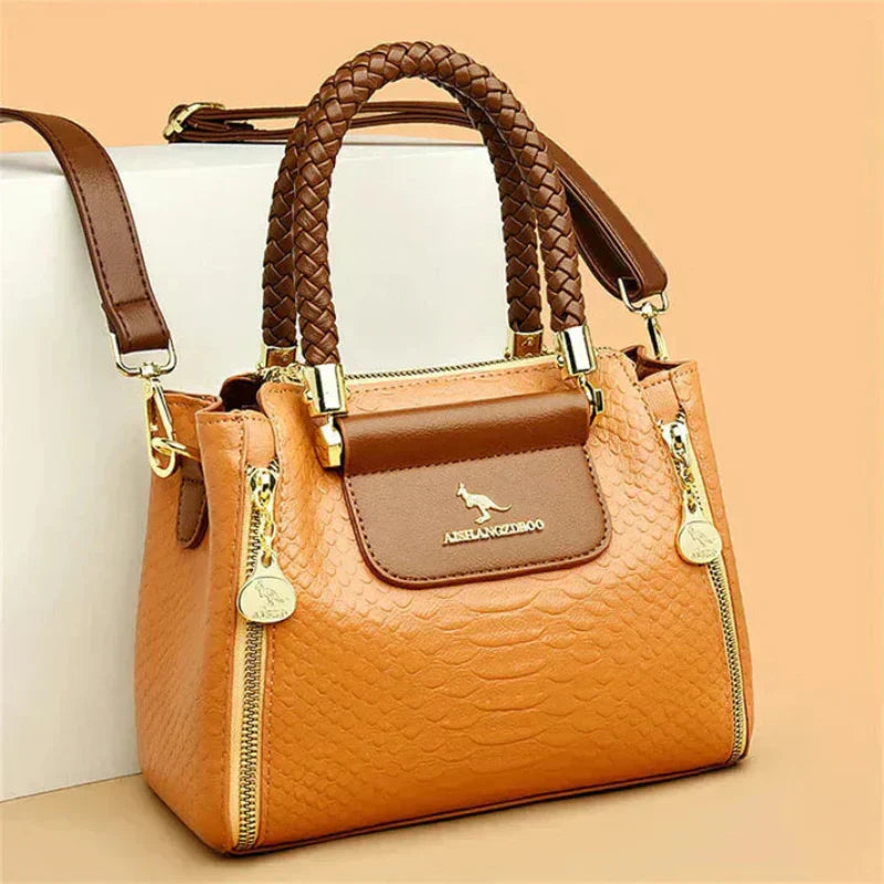 Weber™ | Luxus-Handtasche aus veganem Leder