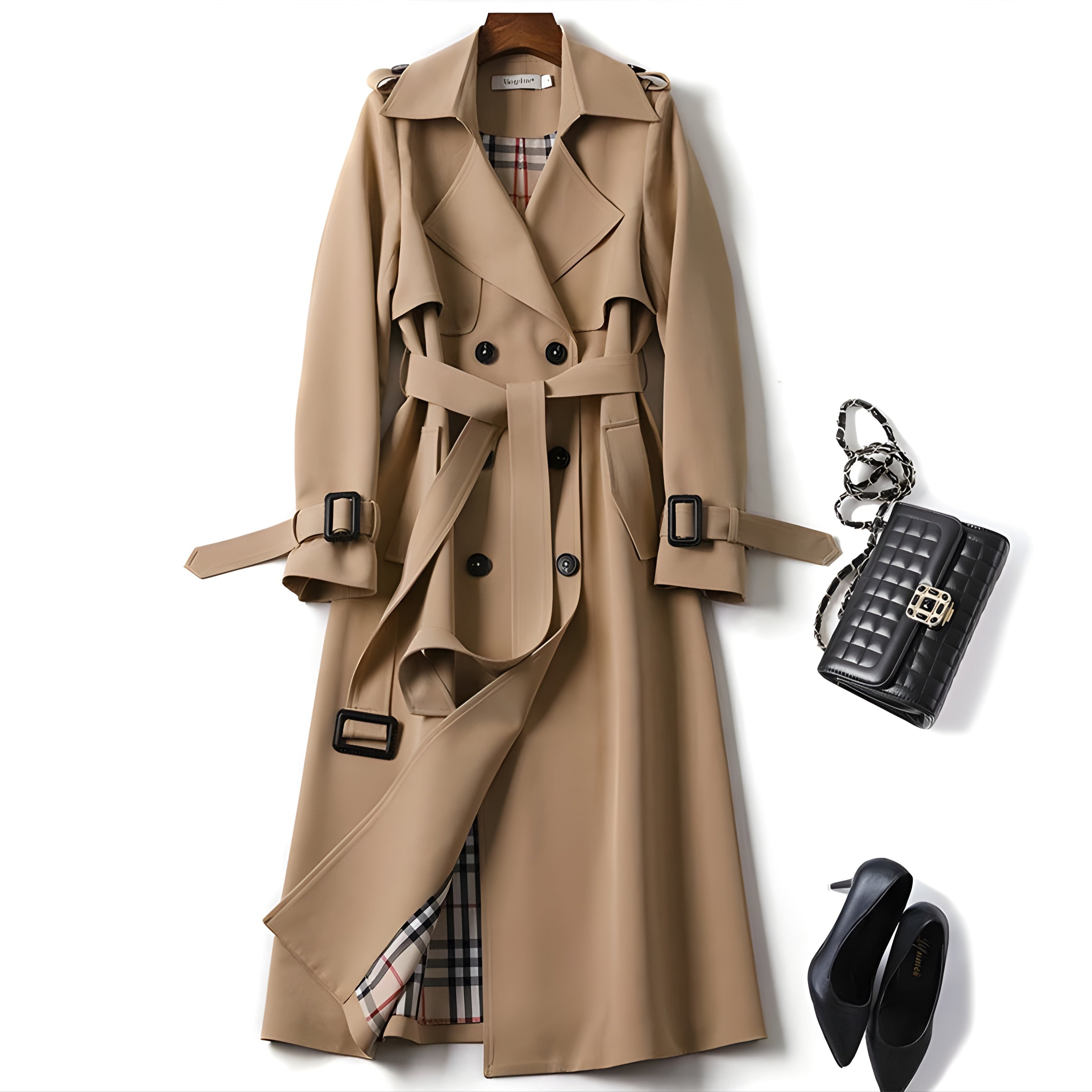 Weber™ | Vespara – Eleganter Trenchcoat mit zeitlosem Stil