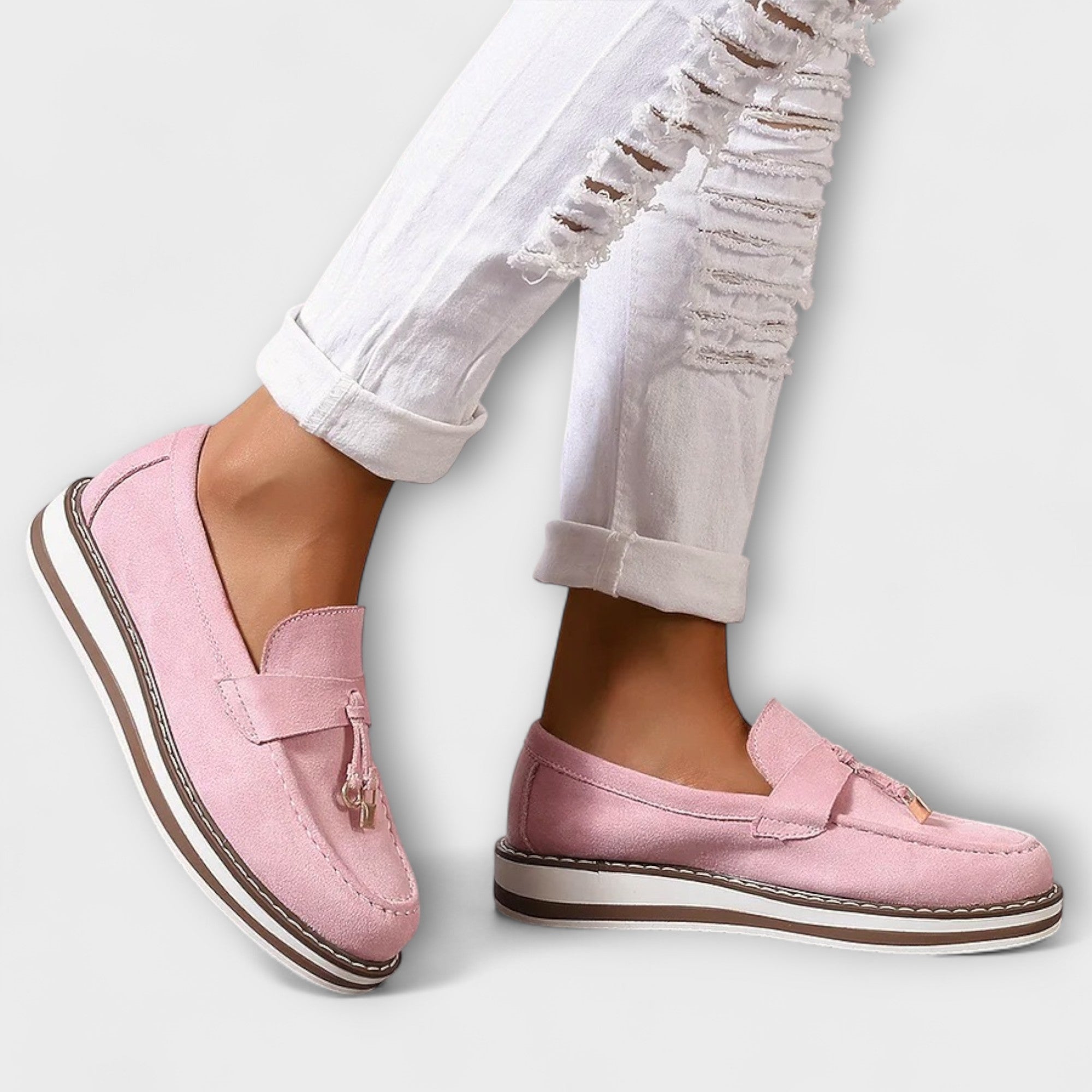 Weber™ | Halo – Rentot Loafer mit runder Spitze