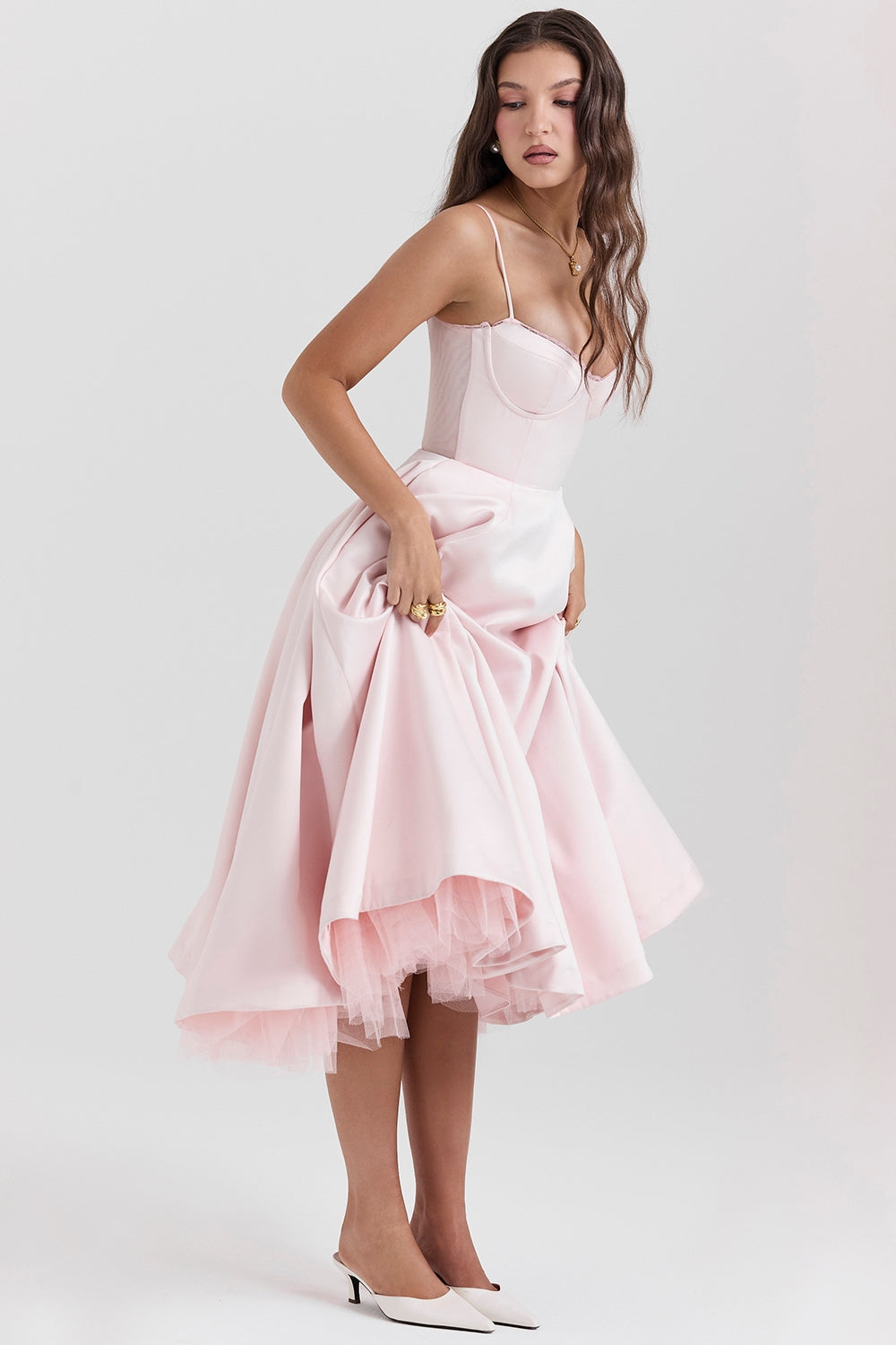 Weber™ | Cindy - Midi Kleid aus Tüll