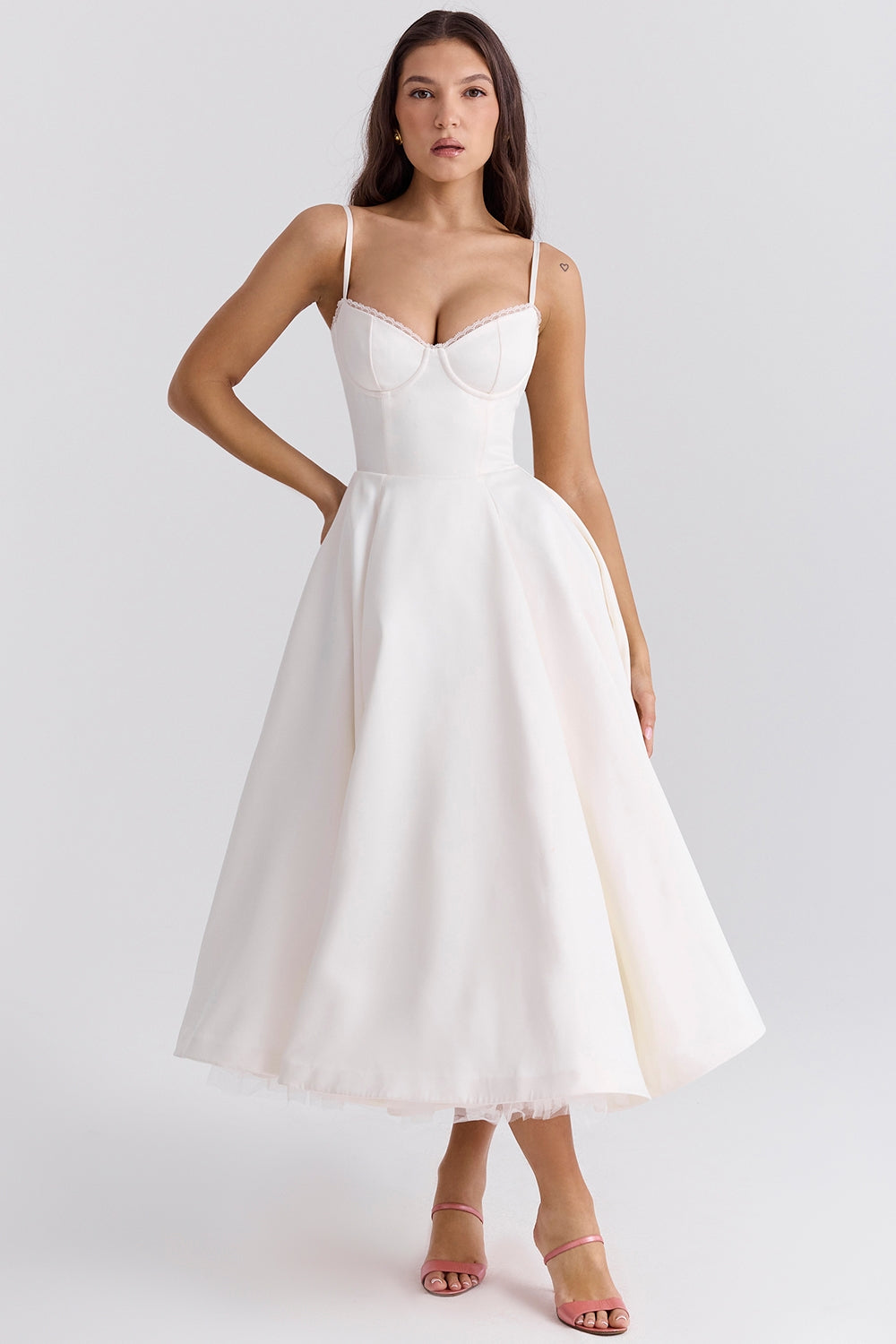 Weber™ | Cindy - Midi Kleid aus Tüll