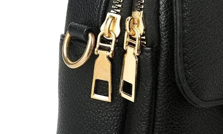 Weber™ | Retro-Lederhandtasche