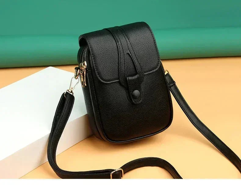 Weber™ | Retro-Lederhandtasche