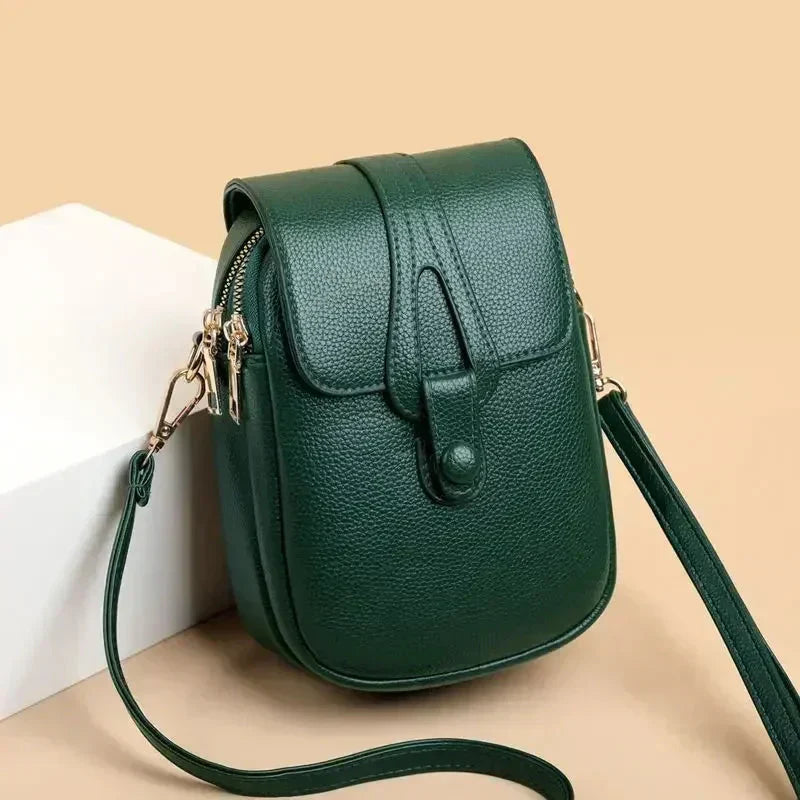 Weber™ | Retro-Lederhandtasche