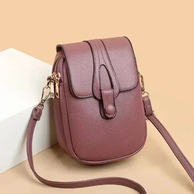 Weber™ | Retro-Lederhandtasche