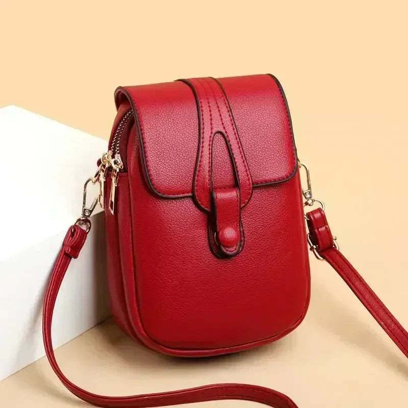 Weber™ | Retro-Lederhandtasche