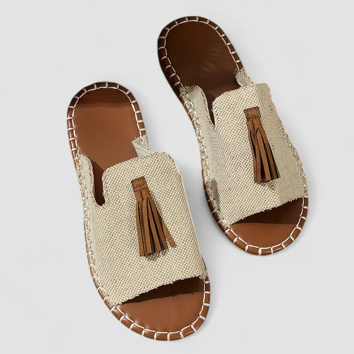 Weber™ | Leena - Bequeme und Flache Orthopädische Sandalen