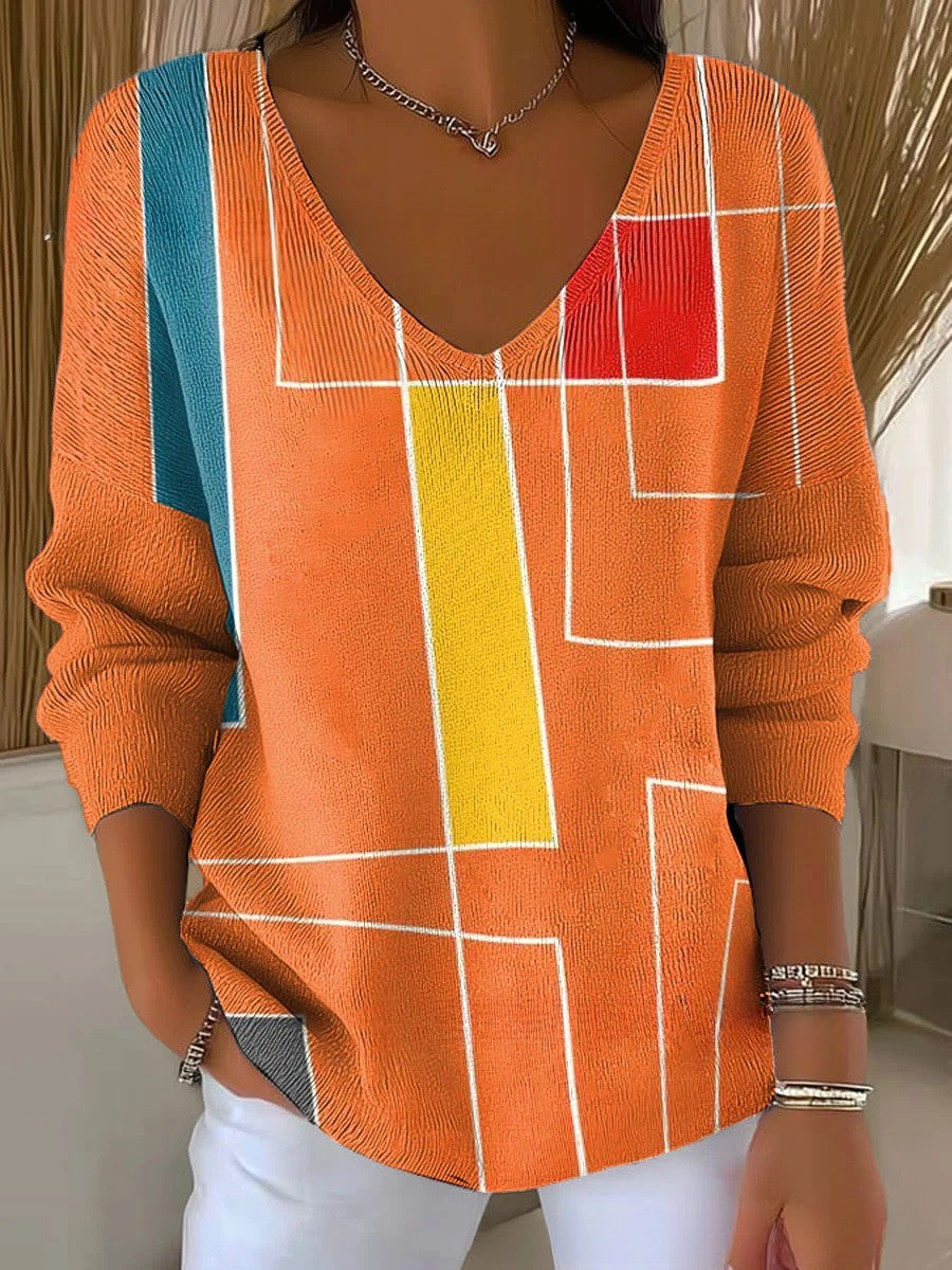 JULIETTE | Pullover mit V-Ausschnitt