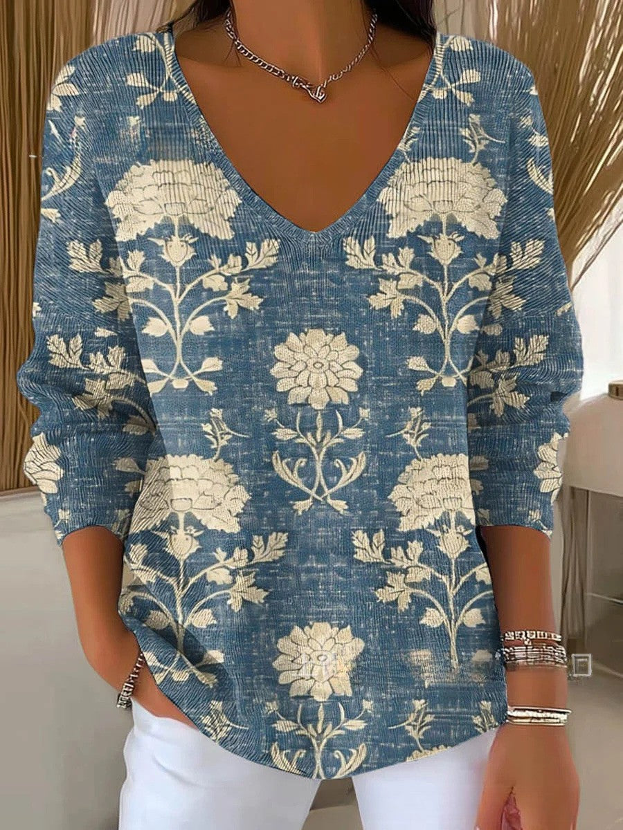 NOEMIE | Pullover mit V-Ausschnitt