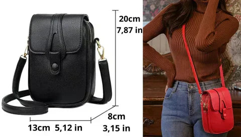 Weber™ | Retro-Lederhandtasche