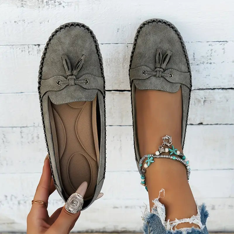 Weber™ | Ingrid - Orthopädische Vintage Slipper