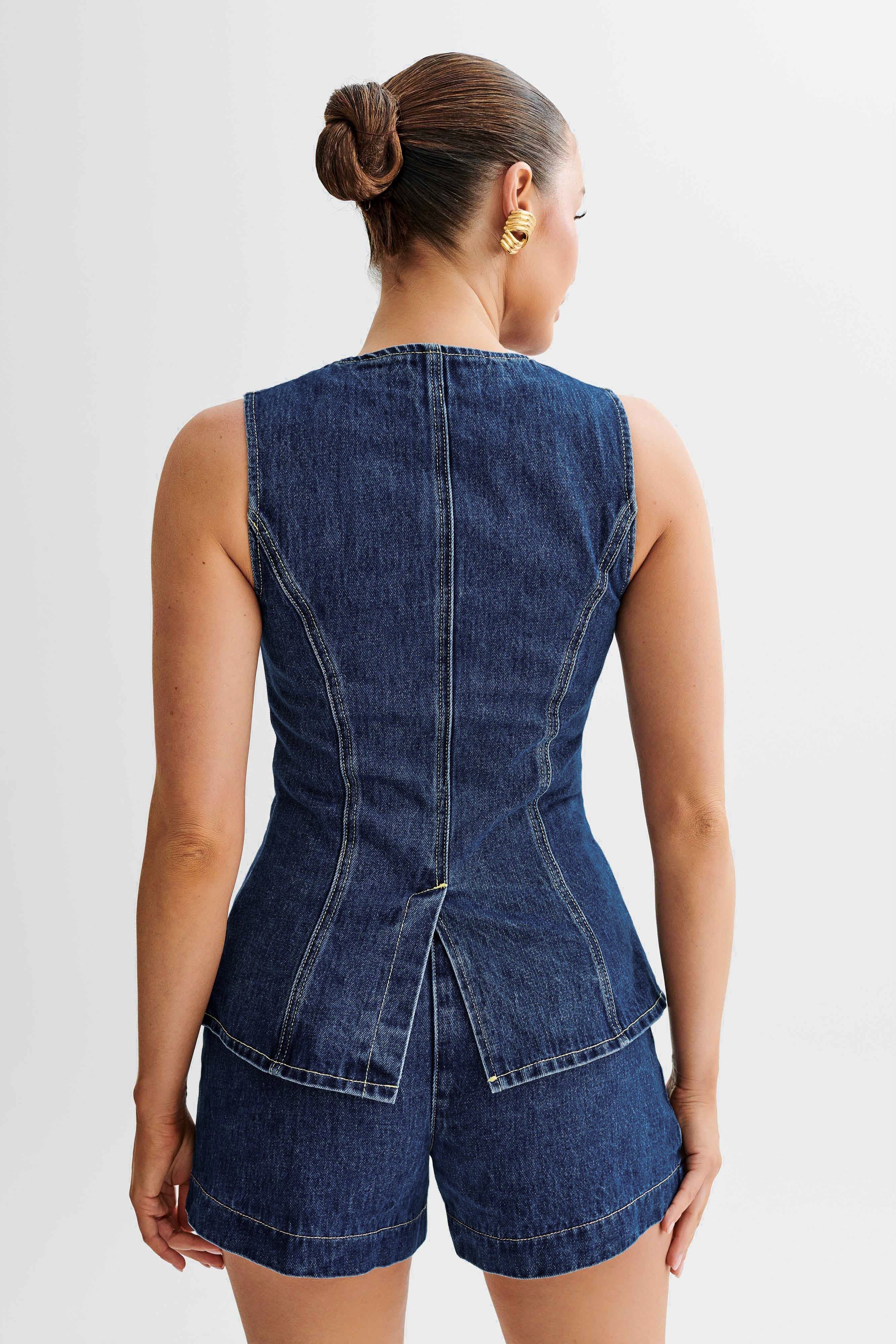 Weber™ | Trendiges Jeans-Set mit Knopf