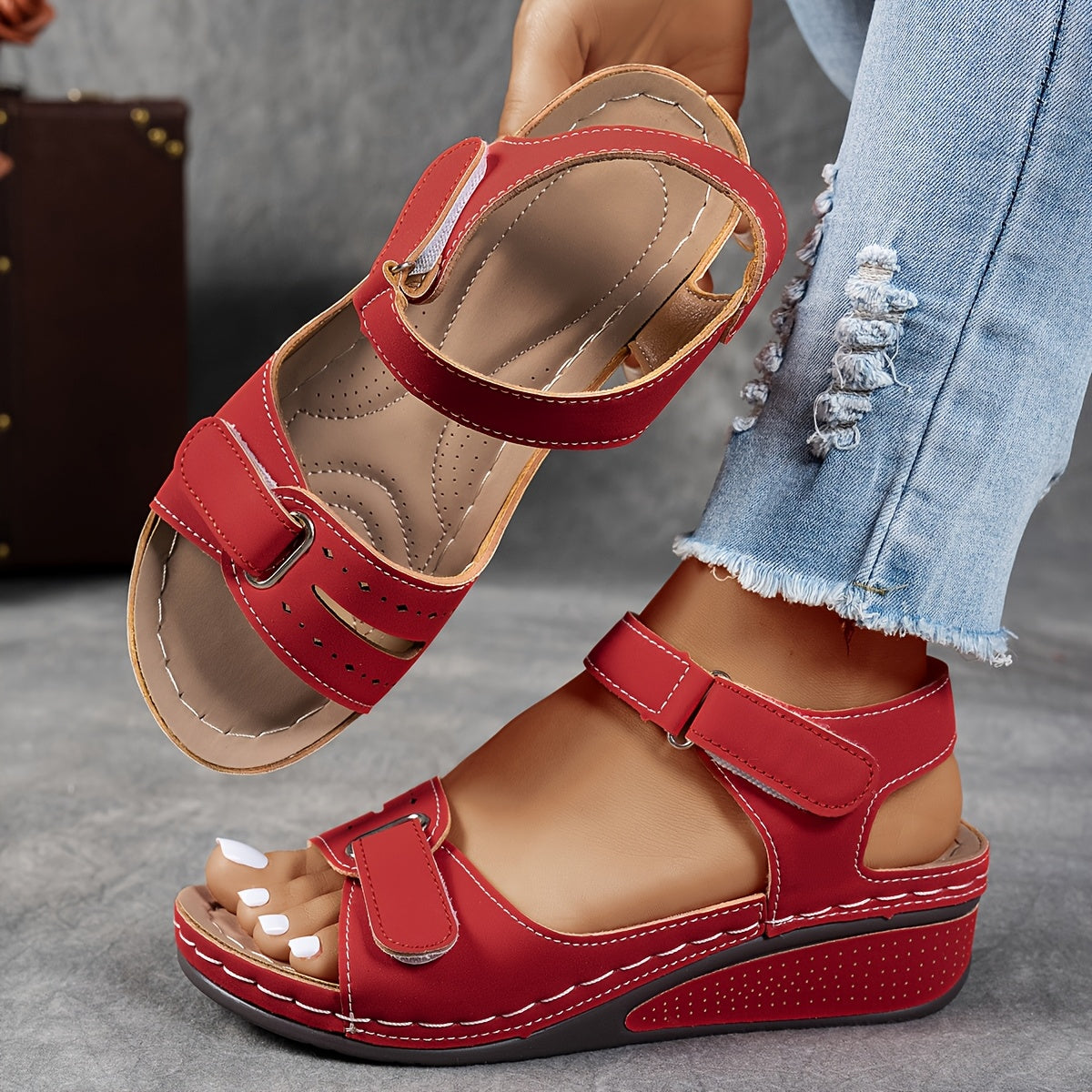 Weber™ | Aldona - Orthopädische Sandalen mit Absatz