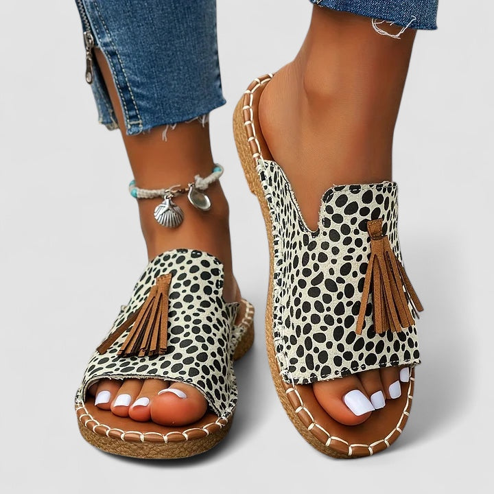 Weber™ | Leena - Bequeme und Flache Orthopädische Sandalen