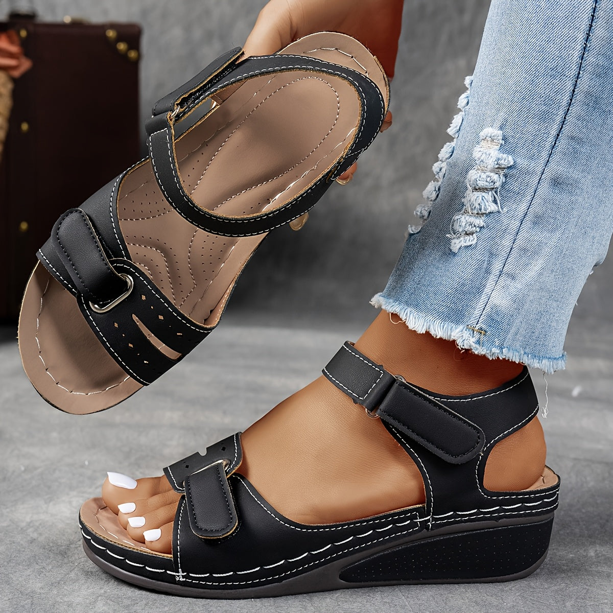 Weber™ | Aldona - Orthopädische Sandalen mit Absatz