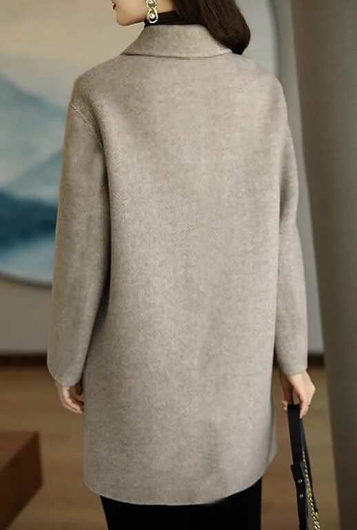 Weber™ Wintermantel für Frauen aus Wolle