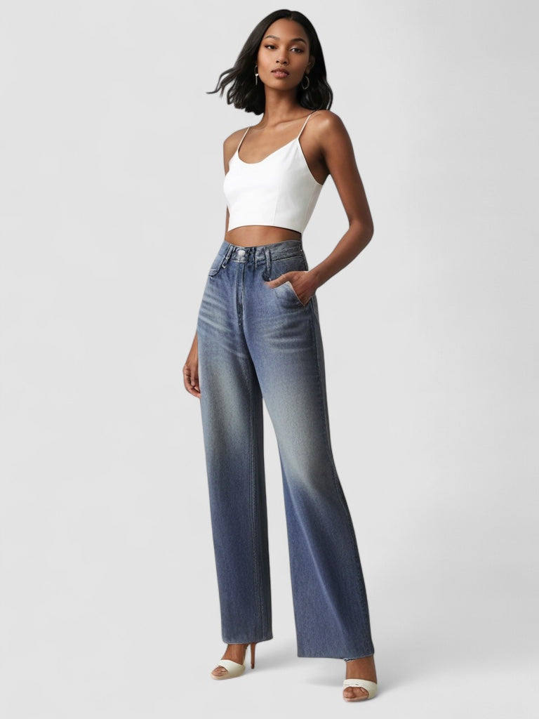 Weber™ | Große Abgenutzte Jeans