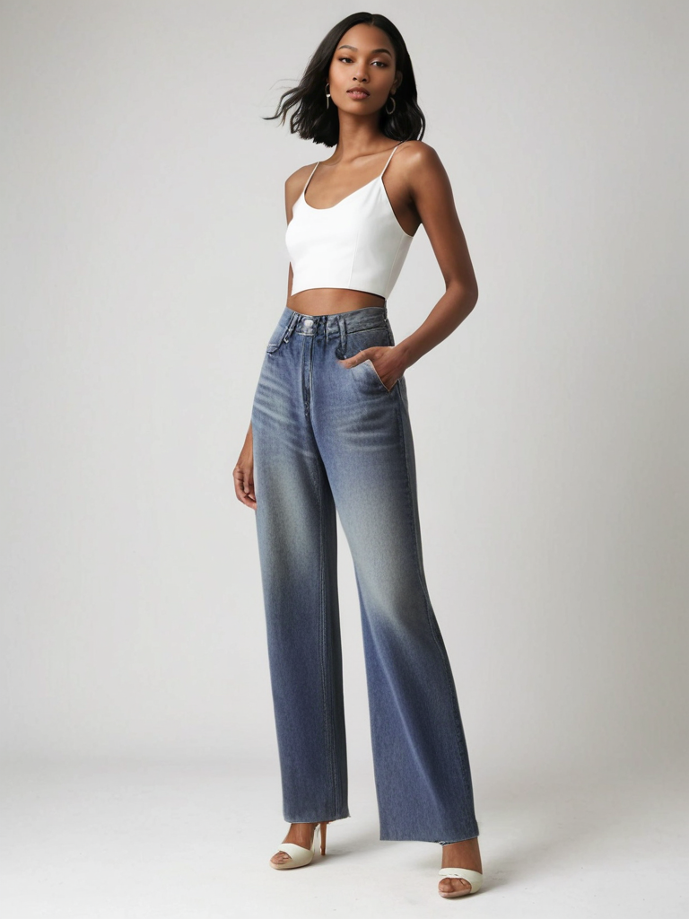 Weber™ | Große Abgenutzte Jeans