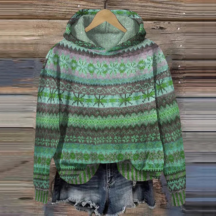 Weber™ | Anja - Gemütlicher Ethno-Pullover