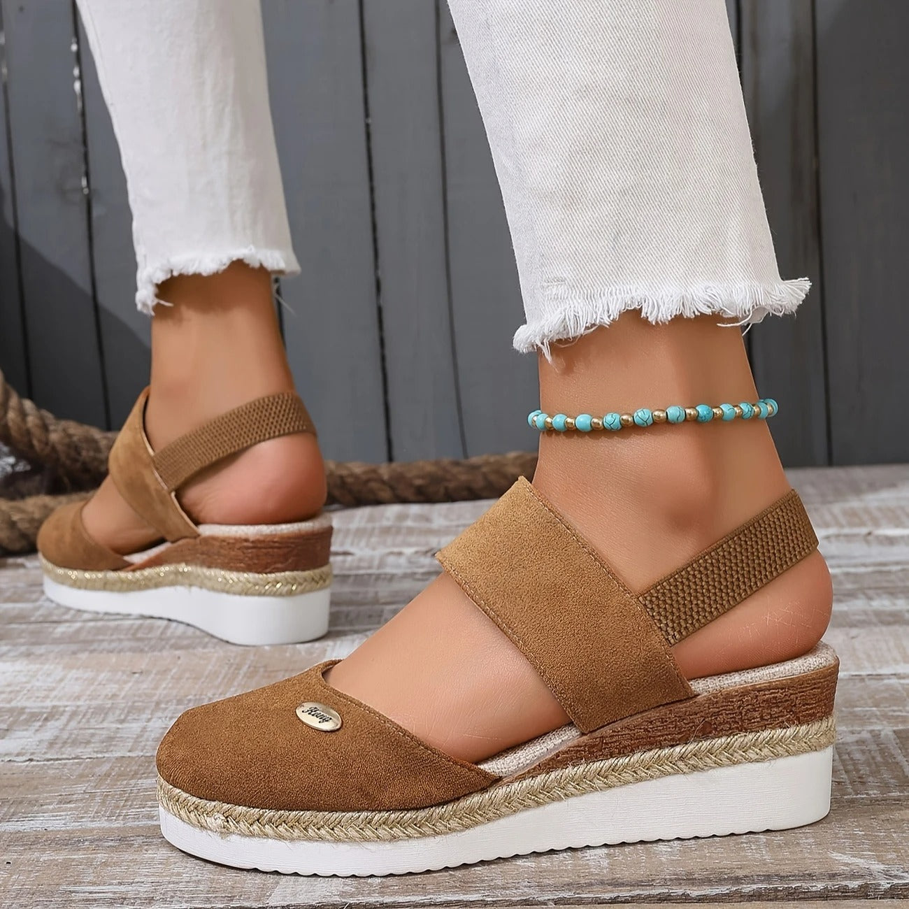 Weber™ | Antonia - Orthopädische Sandalen mit Absatz, Atmungsaktiv und Entspannend