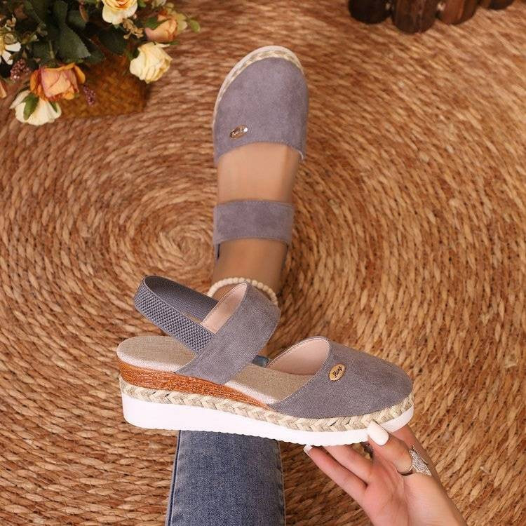 Weber™ | Antonia - Orthopädische Sandalen mit Absatz, Atmungsaktiv und Entspannend
