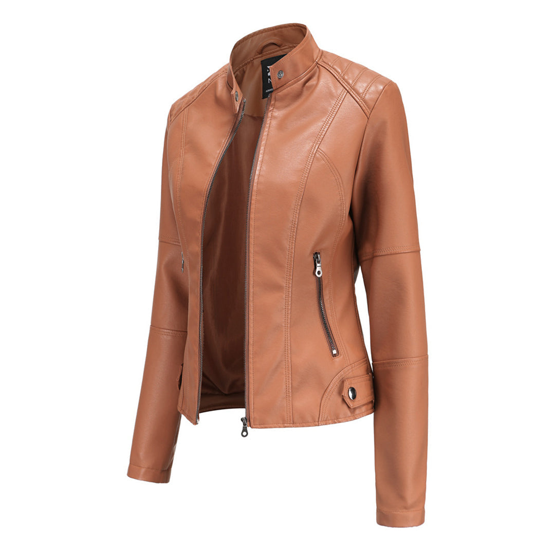 Weber™ | Milena™ - Stilvolle Lederjacke