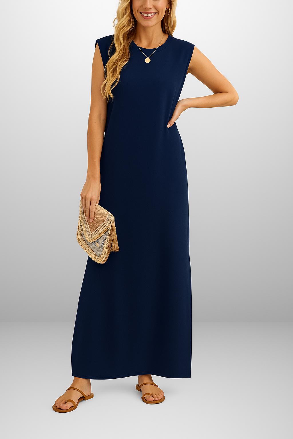 Weber™ | Langes Kleid aus schmutzabweisendem Material