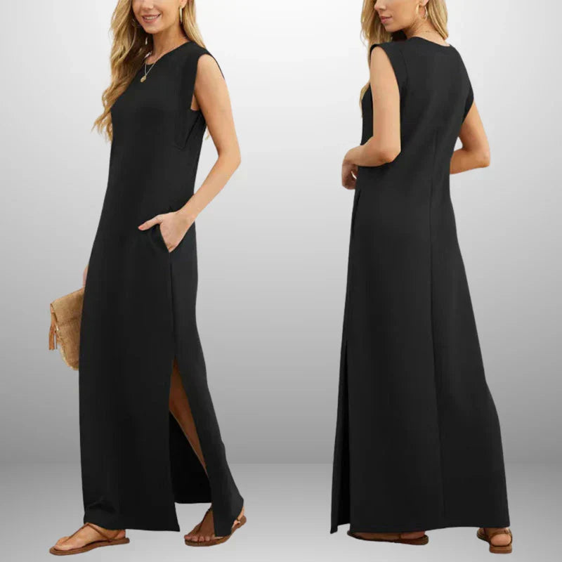 Weber™ | Langes Kleid aus schmutzabweisendem Material