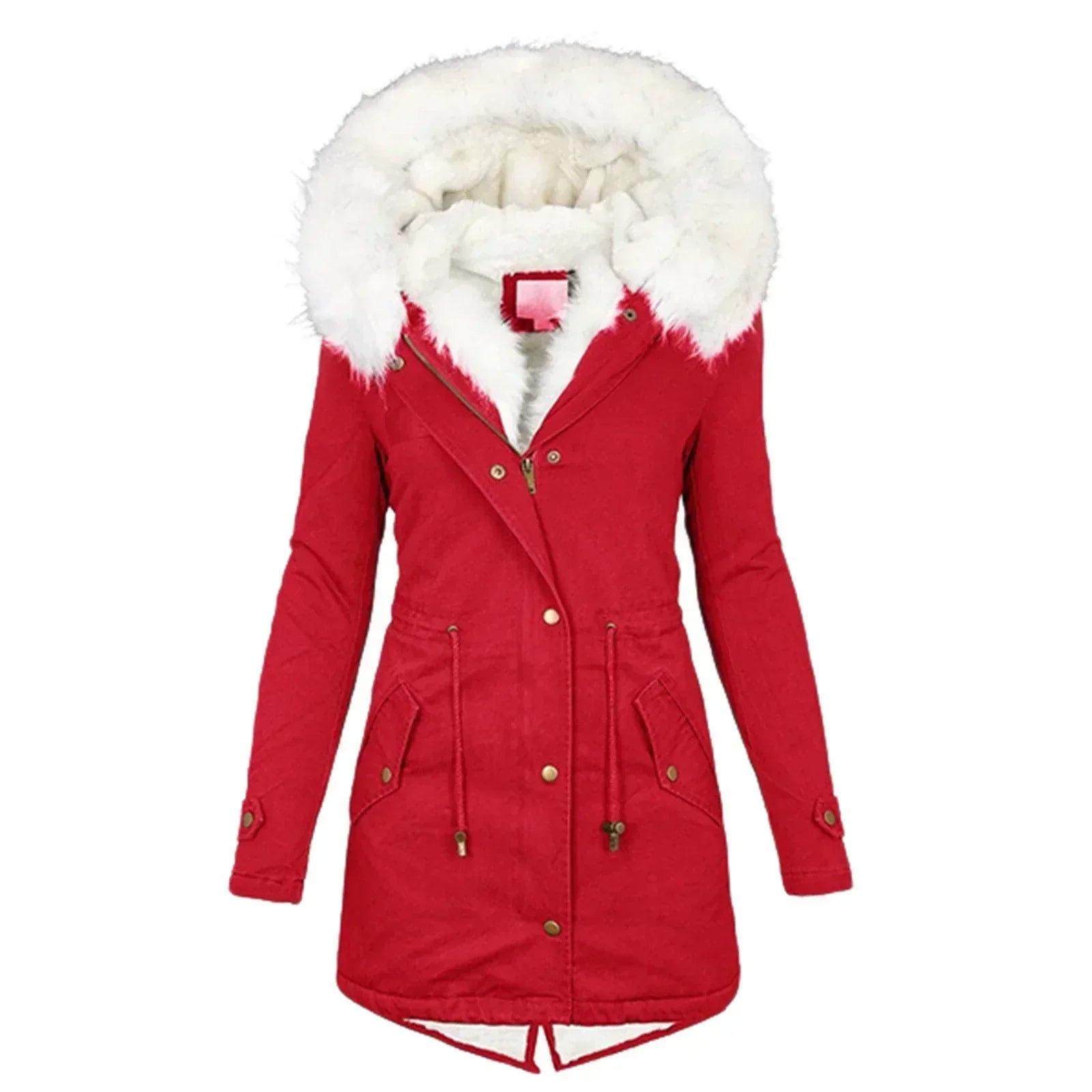 Weber™ Wintermantel mit Futter aus Kunstfell