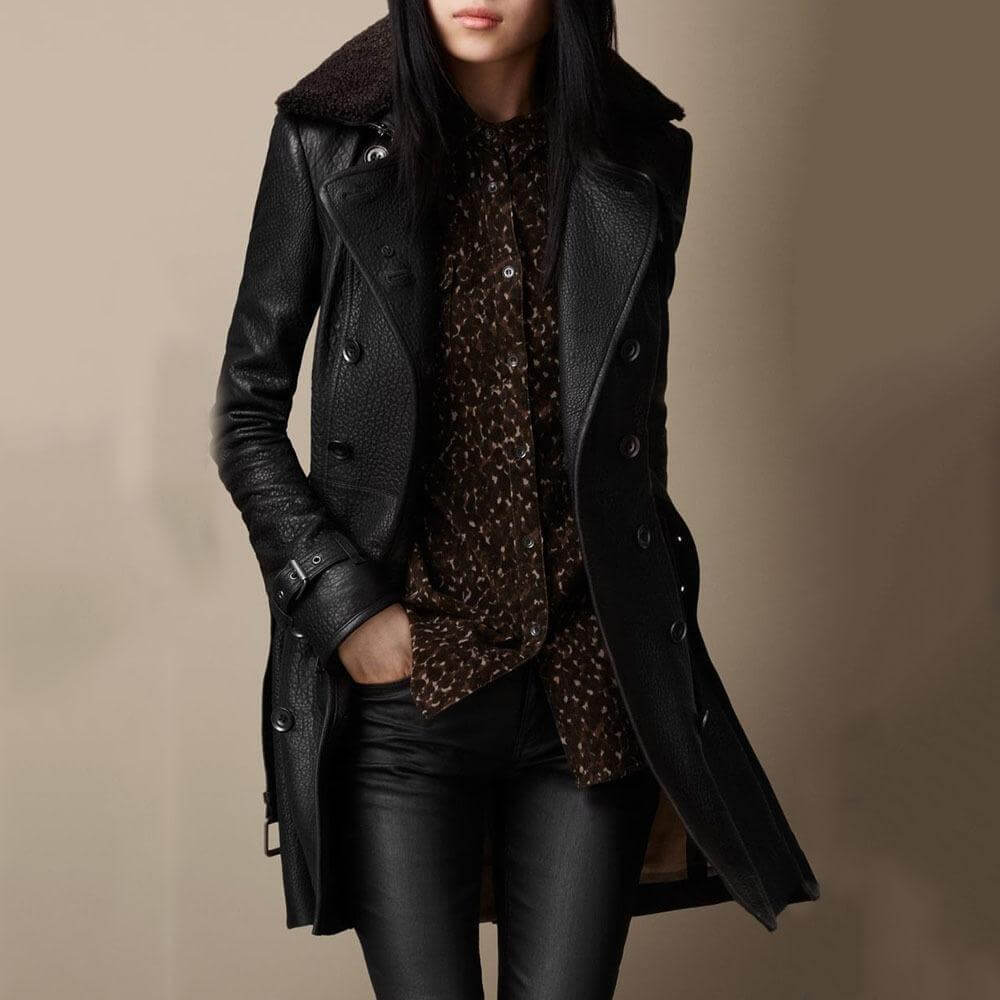 Weber™ | 3/4 Lederjacke