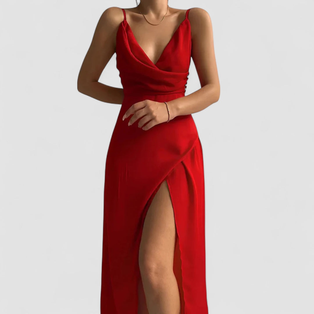 Weber™ | Aneta - Satin Kleid