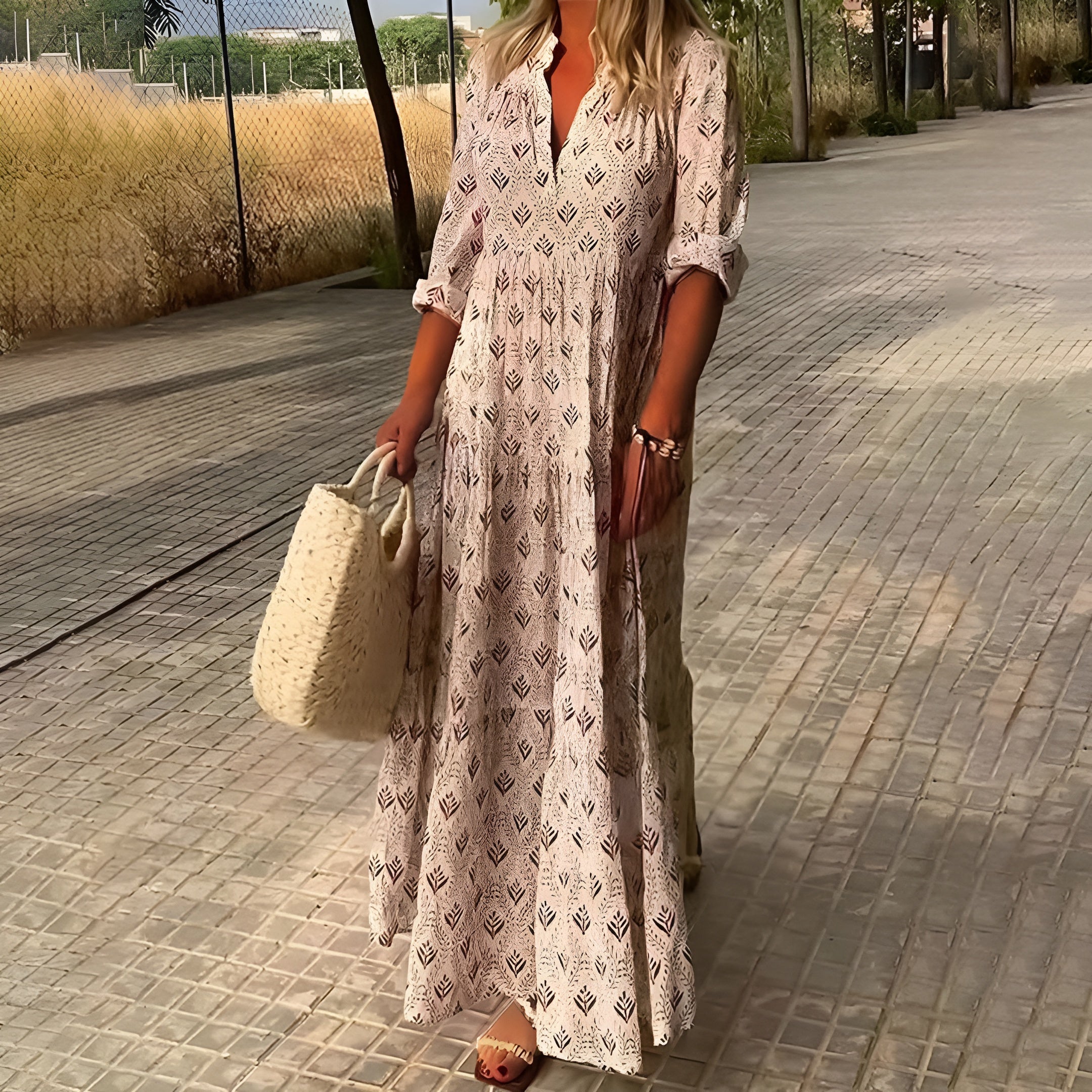Weber™ | Mina - Bohemian Kleid