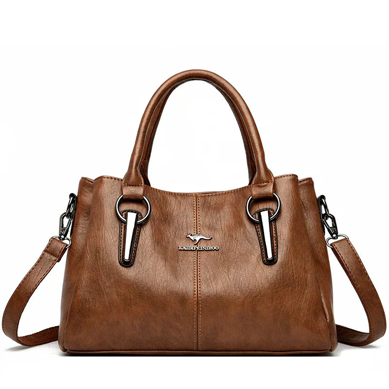 Weber™ | Ristiselkä Tasche aus weichem Leder