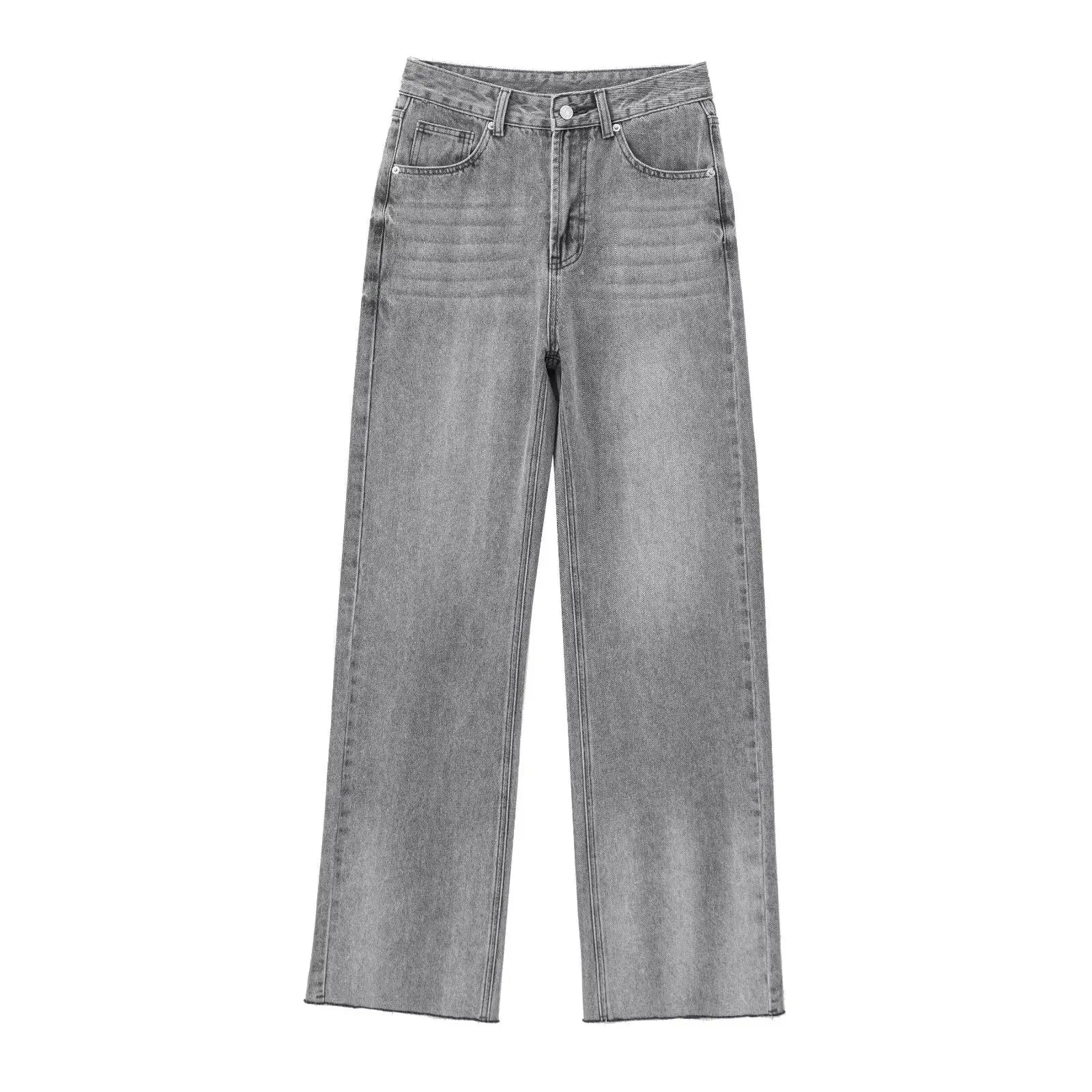 Weber™ | Graue Weite Jeans