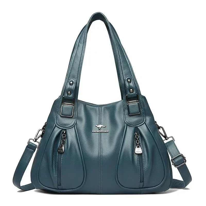 Weber™ | Ungezwungene vegane Lederhandtasche