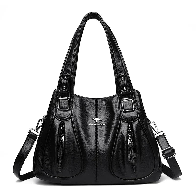 Weber™ | Ungezwungene vegane Lederhandtasche