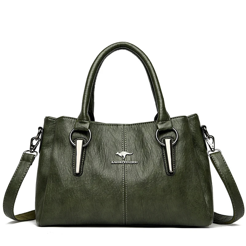 Weber™ | Ristiselkä Tasche aus weichem Leder