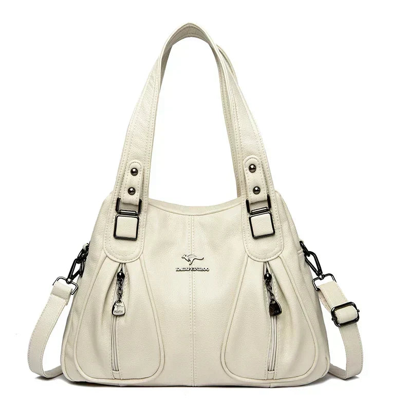Weber™ | Ungezwungene vegane Lederhandtasche