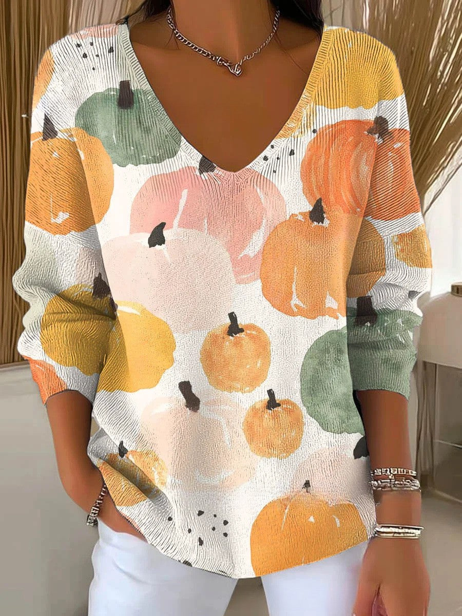 ELISE | Pullover mit V-Ausschnitt