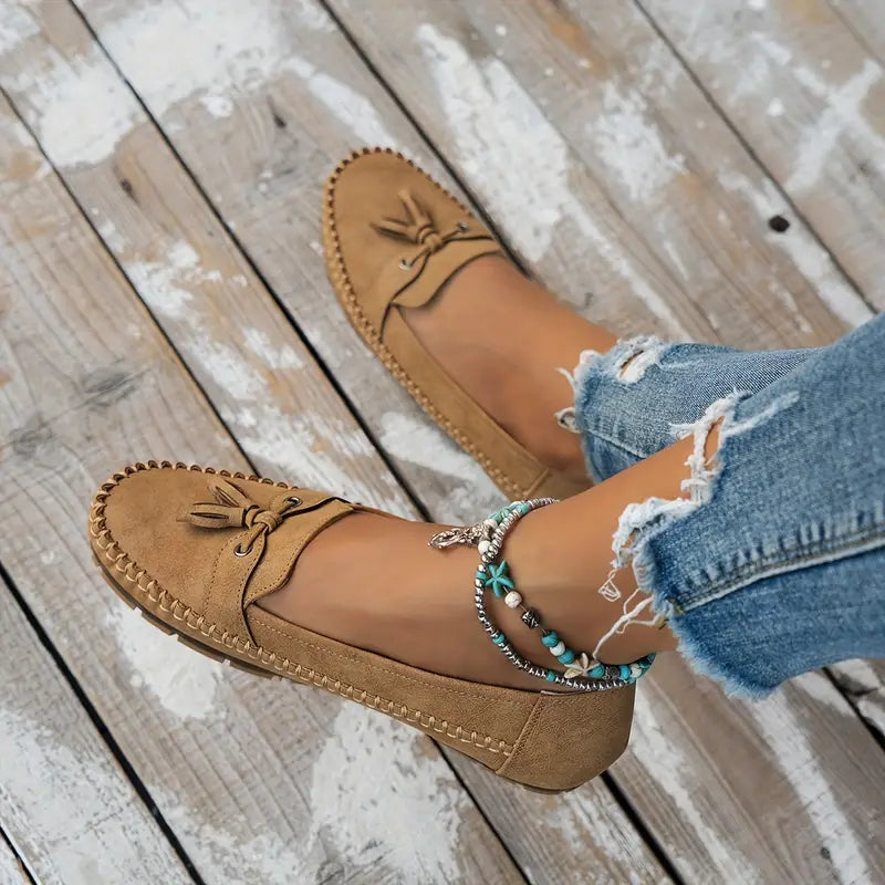 Weber™ | Ingrid - Orthopädische Vintage Slipper