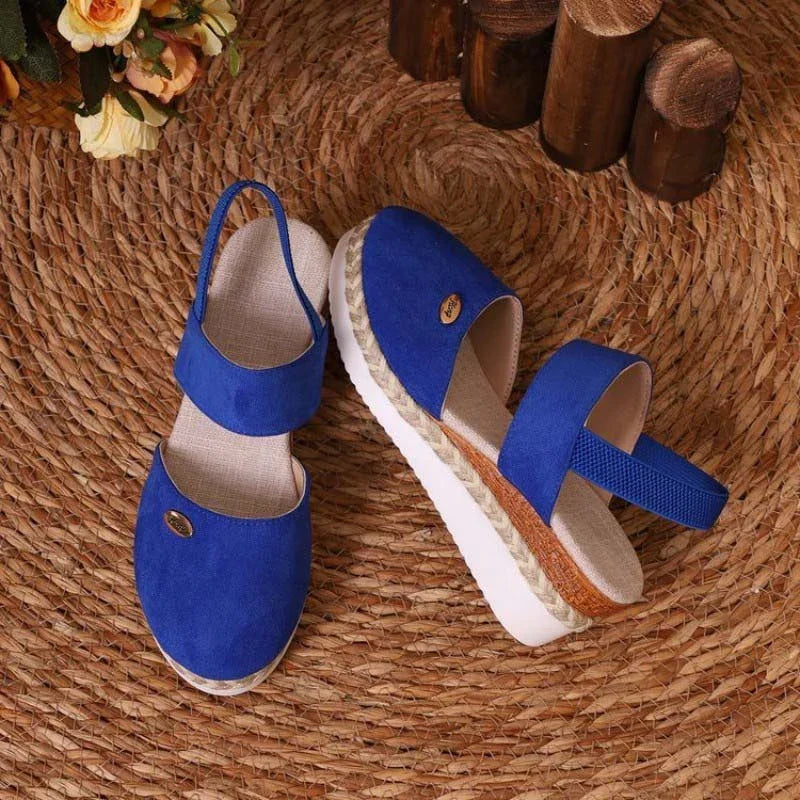 Weber™ | Antonia - Orthopädische Sandalen mit Absatz, Atmungsaktiv und Entspannend