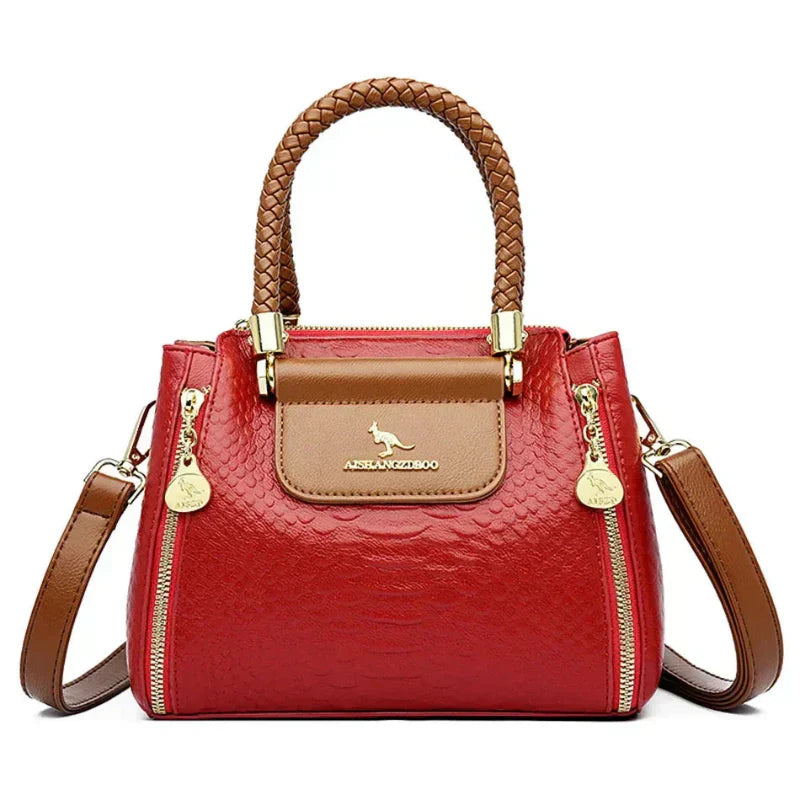 Weber™ | Luxus-Handtasche aus veganem Leder