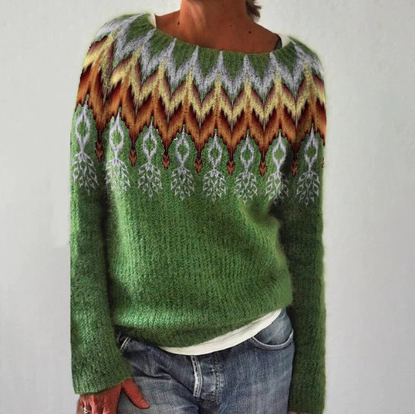 Weber™ | Luzia - Gemütlicher Retro-Pullover