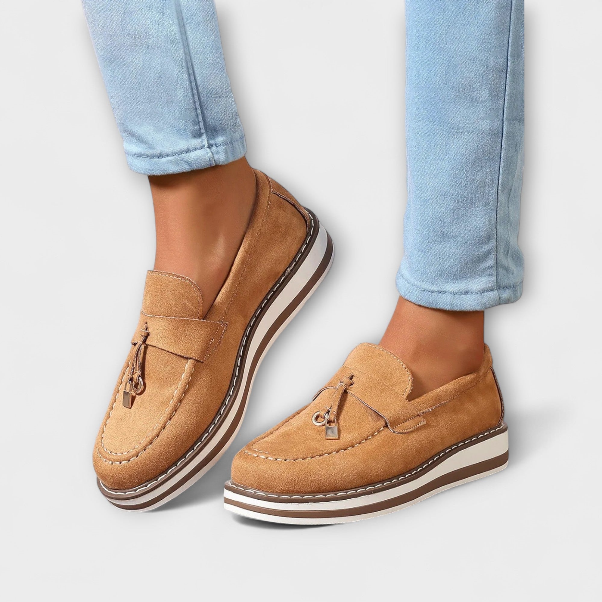 Weber™ | Halo – Rentot Loafer mit runder Spitze
