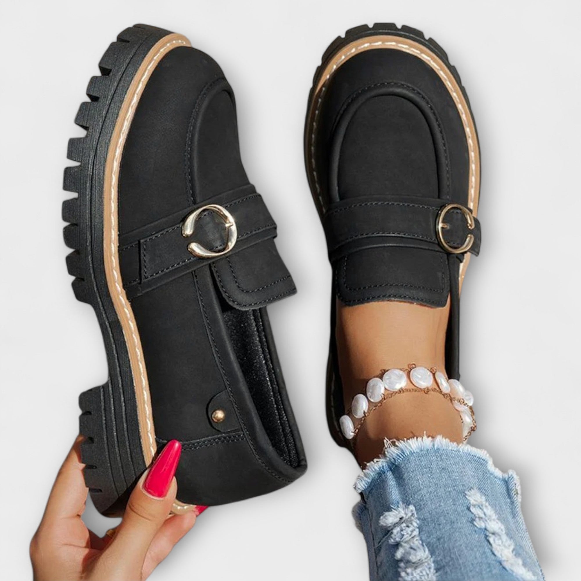 Weber® | Lora – Rentot Loafers mit runder Zehe